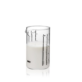 Gefu Messbecher-Set Meti, 2-teilig, für ml, ccm, fl. oz, cups (US), Zucker, Mehl, Reis - Füllvolumen: 1000 ml und 500 ml aus Borosilikatglas