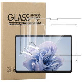 [2 Pack]Screen Protector for Surface Pro 11/Surface Pro 10/Surface Pro 9/Surface Pro 8/Surface Pro X,HD Scratch Resistant Sensitive No Bubbles Touch Sensitive PET Screen Protector,Transparent