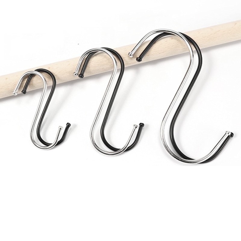 10 Pack in Pack S Shaped Hooks Hanging Hooks Hangers