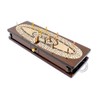 House of Cribbage - Continuous Cribbage Board Box Inlaid in
