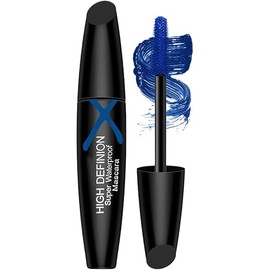 Blue Mascara - Voluminous Natural Blue Mascara For Eyelashes | Waterproof - Long Lasting - Curling Mascara Wand | Lengthening Curling Defining Washable | Makeup Eyelashes Volume Building For Girls