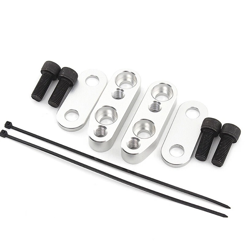 Trichtu Mount Motorcycle Silver Handlebar Risers Adapter For Honda GoldWing