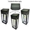 Yotopow 2 Pack Solar Light Replacement Top for Outdoor Fence