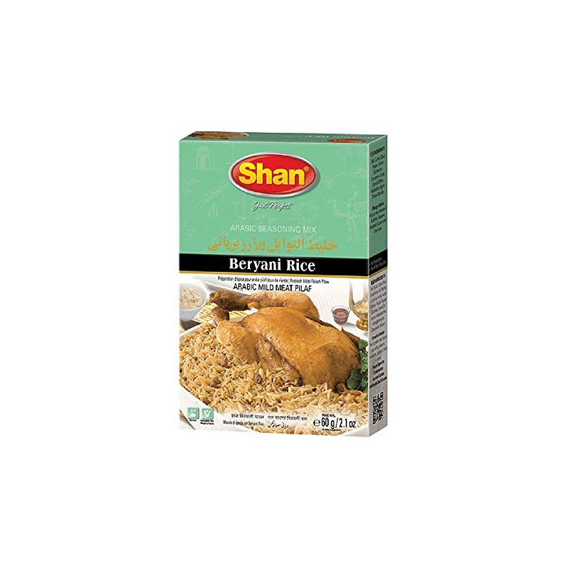 Shan Beryani Rice Arabic Seasoning Mix 2.11 oz (60g) -