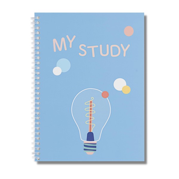 KIDS BINDER Cornell notes notebook/Cornell Style Spiral Notebook / 50