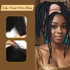 Afro Kinkys Bulk Human Hair 14Inch 60g/pack 100% Natural Black