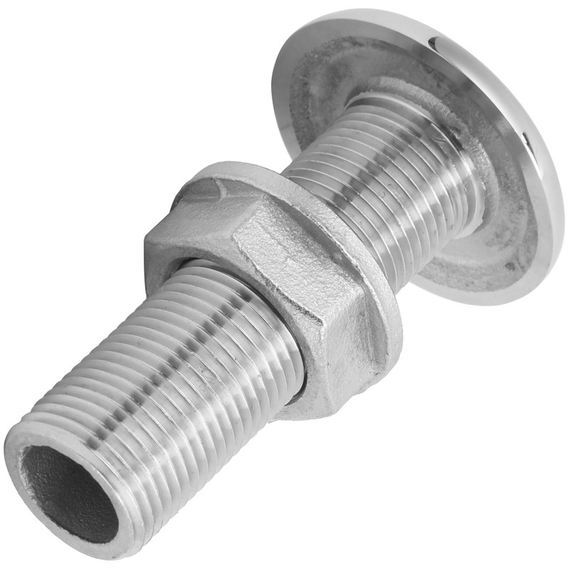 Thru Hull Fitting Connector Stainless Steel MJS022 Outlet Joint for