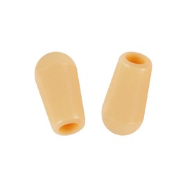 DIAO79NI Basic Metric 3.5mm Guitar 3 Way Toggle Switch Tips LP Switch Caps Switch Knobs for Import China Japan Epiphone Les Paul Pickup Selector, Vintage Cream (Set of 2)