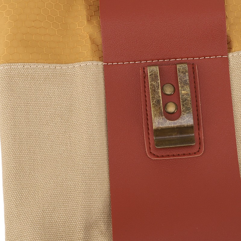 Orchard Picking Bag Canvas Leather Waist Hanging Fruit Harvest Bag