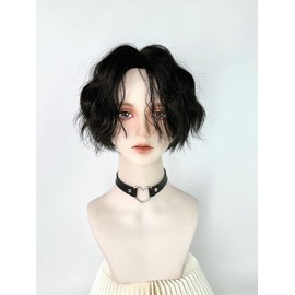 M Grande DY63B Men’s Premium Wig, 6-Piece Set, Short Cut, Cool, Natural, Makes Your Face Look Smaller, Full Wig, Produced by Renown Stylist, Color: Gentle Black