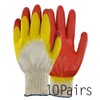 The Elixir Deco 10Pairs String Knit Palm Latex Dipped Nitrile