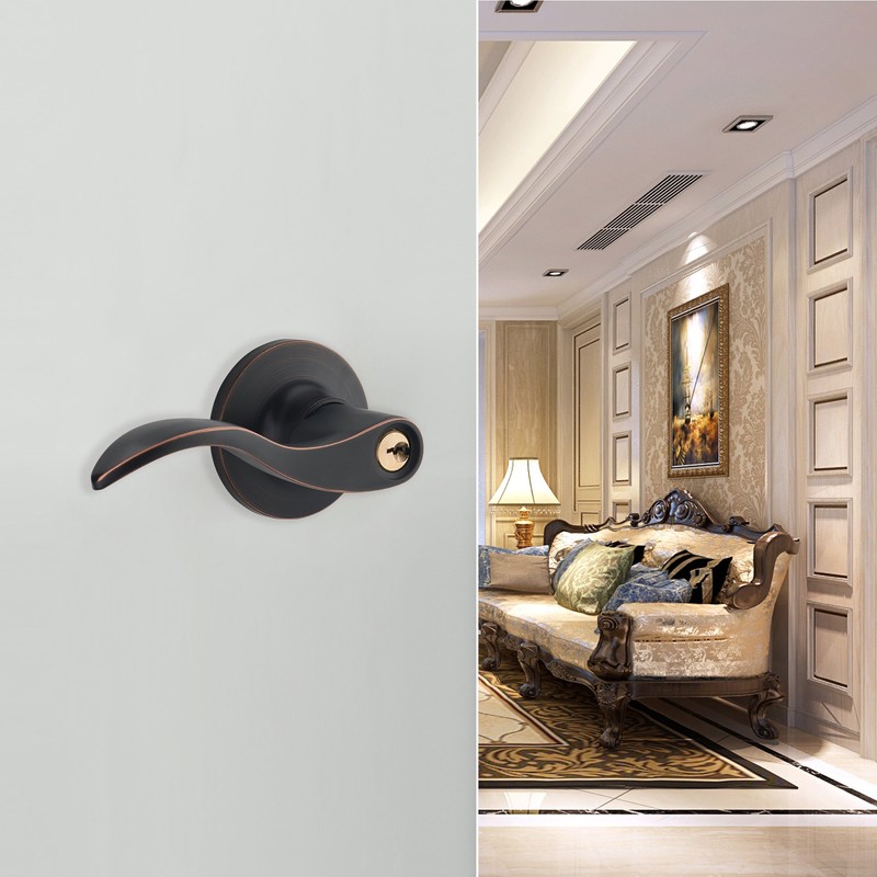 Haifuan lever handle lock is applicable to entrance door, passage,