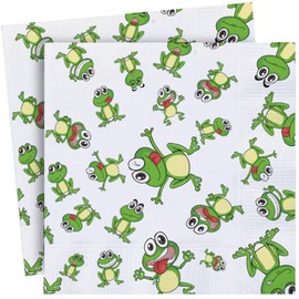 Passover Frogs Napkins - 10 Plages - Pack of 20