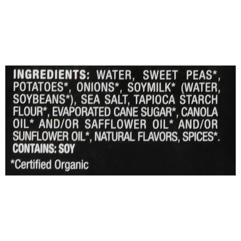 Imagine Organic Creamy Sweet Pea Soup 32 oz