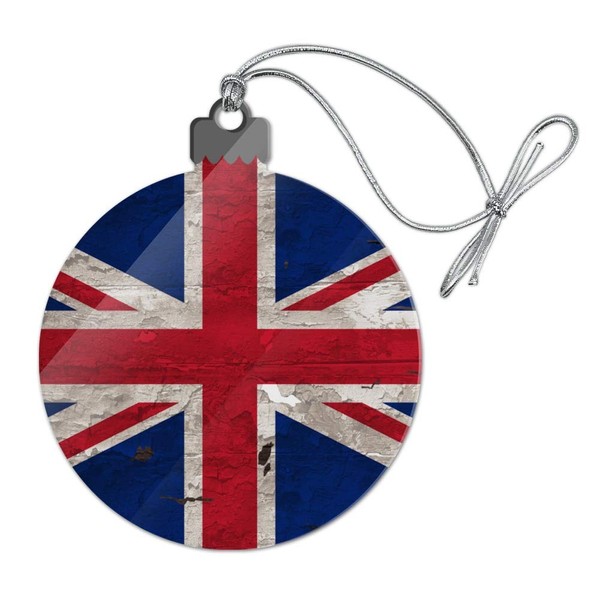 GRAPHICS & MORE Rustic Distressed United Kingdom British Flag Acrylic