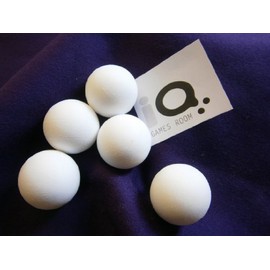 IQ FIVE Nylon Football Table Balls, 36mm, Scuffed Outer - Ideal for Garlando, FAS Commercial, Larger Tables