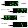 DIY Electronic Clock kit 4 Digital Tube Green LED time