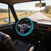 Steering Wheel Cover Accessories Neoprene Cover, Breathable Non-Slip Easy to