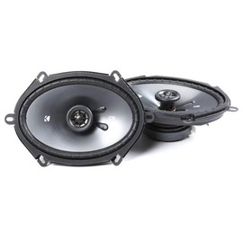 KICKER CSC68 Car Audio Full Range 5x7 6x8 Coaxial 450W Speakers Pair 43CSC674 (Certified Refurbished)
