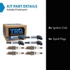 TRQ TRQ Ignition Kit Ignition Coil Spark Plugs Compatible with