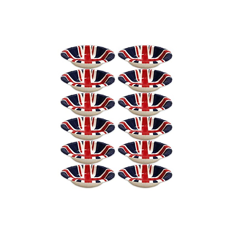 RockParty Union Jack Tableware Olympics Great Britain GB Flag -