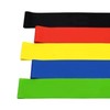 16PCS Exercise Tube Band 5 Colors TPE Stretchy Stackable Resistance