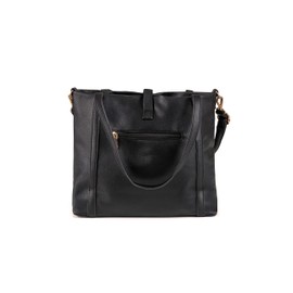 Vivisence Women's Tote Bag With Laptop Compartment Perfect For Everyday T0001, Black,UNI