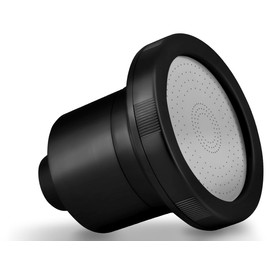 NIROKET Filtered Shower Head - High-Pressure Showerhead with Water Filter System | Ideal for Hair and Skincare | Shower Water Filter System | Improve Beauty and Personal Care Routine (‎Frosted Black)