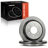 A-Premium 13.46 inch (342mm) Rear Vented Disc Brake Rotors Compatible