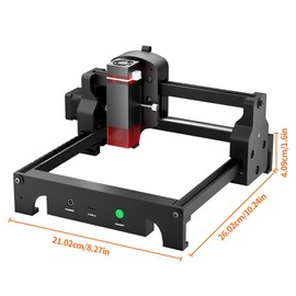ACMER S1 Laser Engraver, Laser Engraving Machine Without Installation, 2.5 W Mini Engraving Tool, Ultra-Lightweight, Easy to Carry, Laser Class 4