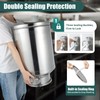 Milk Can, 60 Liter Milk Jug - Durable Stainless Steel,