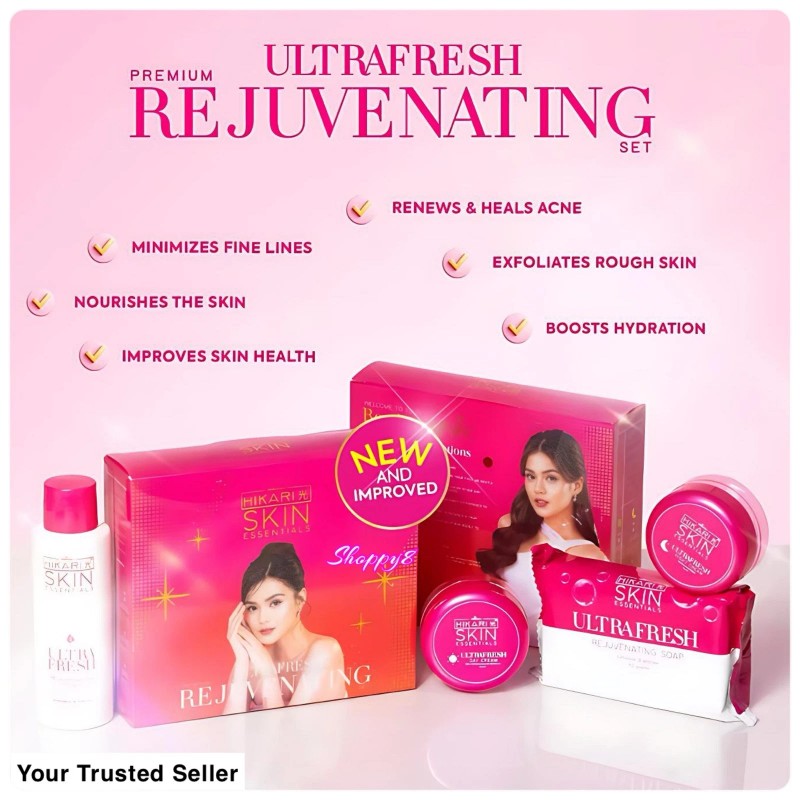 Hikari Skin Essential Ultrafresh Rejuvenating Set