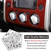 Car Center Console Air Conditioner Switch Button Knob Trim Cover