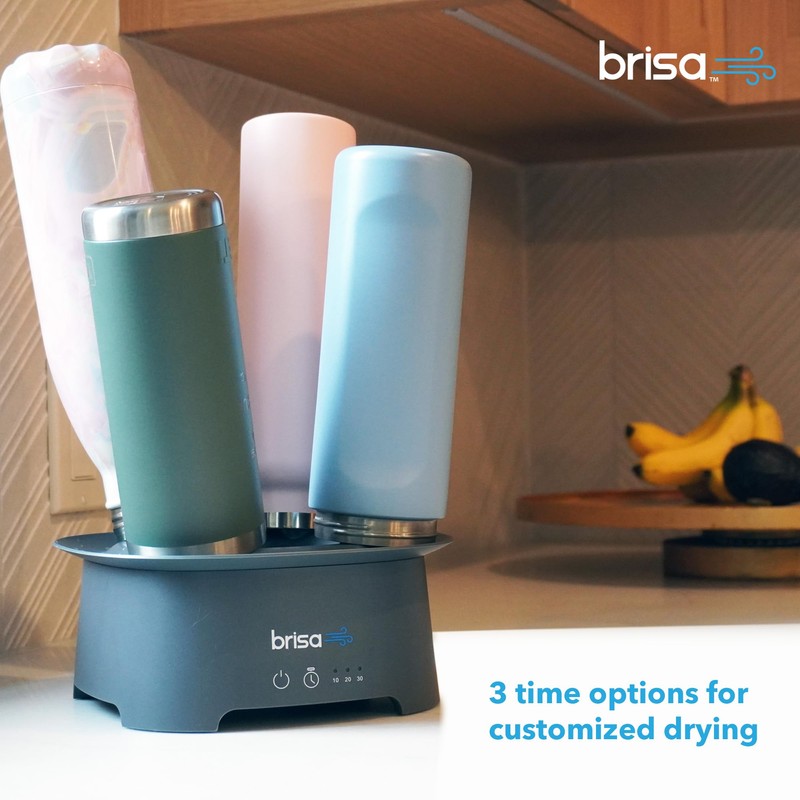 Bottle Drying Rack by Brisa - Powered Drying for Bottles,
