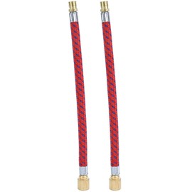 2 Pcs Bike Pump Tube, Bicycle Pump Tube Bike Pump Extension Hose Bicycle Pump Replacement Hose for Road Mountain Bike