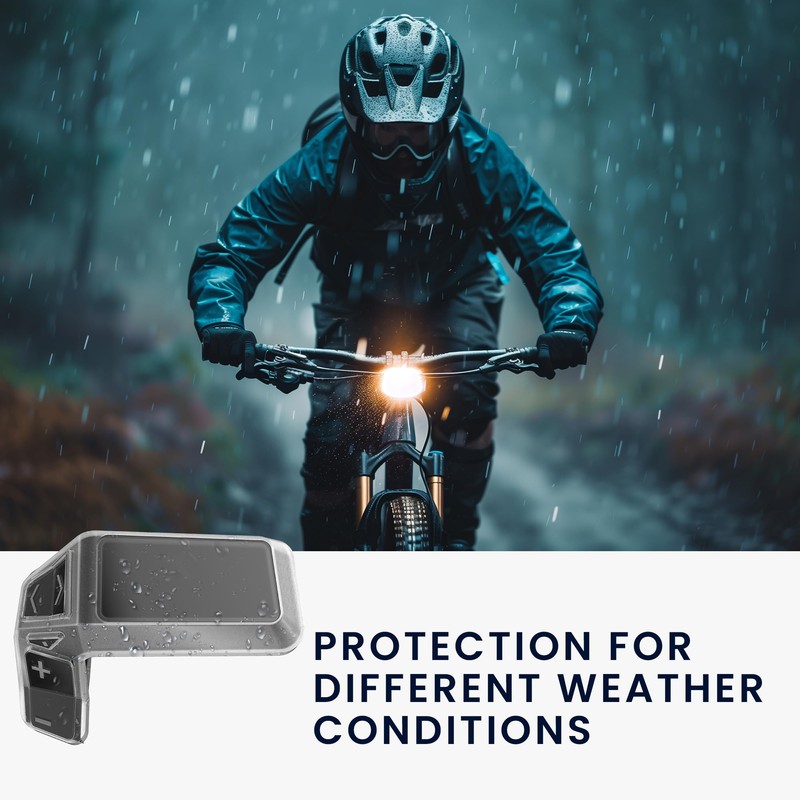 kwmobile EBike Bicycle Computer Case Compatible with Bosch Purion 200