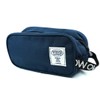 Ocean's Wave Toiletry Bag Made of Waterproof Materials, Blue, 24.5