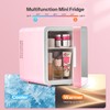 Yabano 6L Smart Skincare Fridge with Dimmable LED Mirror -