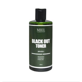 Miel Black Out Toner 300ml Blackhead Sebum Removal Solution (100 pure cotton cotton pads + 6 types of samples) 100 pure cotton cotton pads + 6 types of samples / 미엘 블랙 아웃 토너300ml 블랙헤드 피지제거 솔루션(순면화장솜100매+샘플6종) 순면화장솜100매+샘플6종