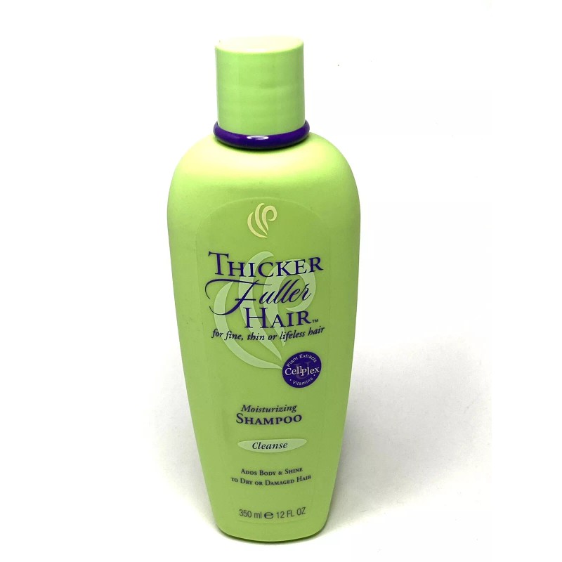 Thicker Fuller Hair Cell U Plex 12oz Moisturizing Shampoo To