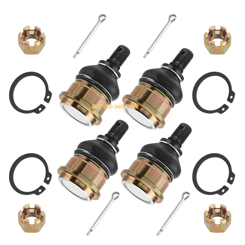 M MATI Front Upper Lower Ball Joints for Yamaha Kodiak