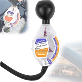 Oneroomone Auto Frostschutzprüfer Kühlmitteltester, Hohe Präzision Frostschutzprüfer, Kühlmitteltester Zubehör, Auto Frostschutzprüfer, Hydrometer Antifreeze Tester Für Kraftfahrzeuge Zubehör