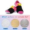 Haysandy 16 Pairs Dance Shoe Covers over Sneakers Dance Shoe