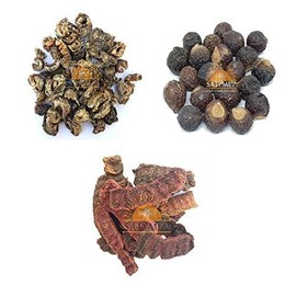 OnMexa Whole Herbs Mix – Amla, Reetha & Shikakai | Natural Hair Cleanser & Conditioner | Herbal Care for Strong & Shiny Hair (300g)