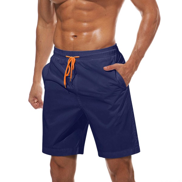 TACVASEN Mens Swim Trunks Quick Dry Surf Beach Mens Swimming