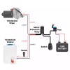 LIANGREN 12V Electric Windshield Wiper Motor Kit+Wiring For Polaris Ranger