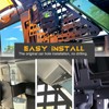 Broaddict Rear Window Molle Panel Modular Storage Panel System fit