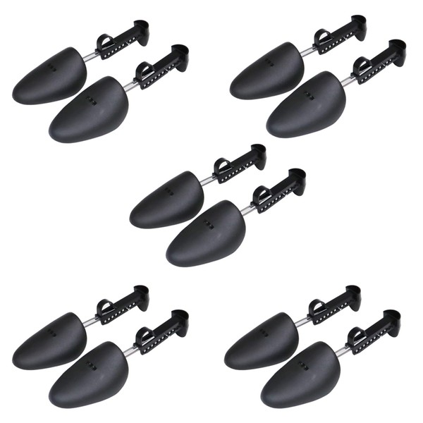 EchoDone 5 Pairs Practical Adjustable Length Men Shoe Tree Shoe