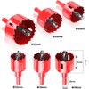 Bimetal Hole Saw, Drilling and Cutting Tool, HSS Drill Bit,