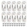 DTGN 37 x 14mm Keyhole Hanging Plate Single Hole Hook